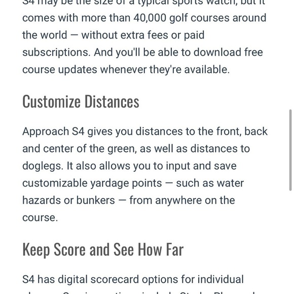 Garmin Approach S4 Golf Watch - Picture 11 of 11